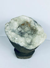 Load image into Gallery viewer, Apophyllite Geode Free Standing Crystal Cluster AP051 A