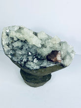 Load image into Gallery viewer, Apophyllite Geode Free Standing Crystal Cluster AP052 A