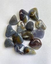 Load image into Gallery viewer, Blue Chalcedony Tumbled Stones TB064 x 1