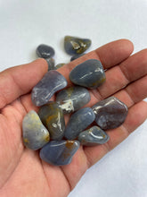 Load image into Gallery viewer, Blue Chalcedony Tumbled Stones TB064 x 1