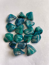 Load image into Gallery viewer, Chrysocolla Tumbled Stones TB072 x 1