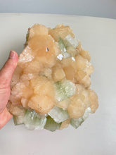 Load image into Gallery viewer, Large Green Apophyllite Crystal AP340a