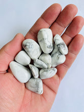 Load image into Gallery viewer, Howlite Tumbled Stones TB044 x 1