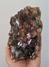 Load image into Gallery viewer, Large Red & Green Apophyllite Rare Geode Crystal/Mineral 160x110mm (1.3 kg) - Crystal King Australia