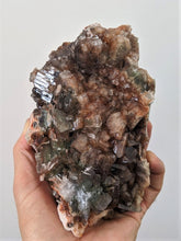Load image into Gallery viewer, Large Red & Green Apophyllite Rare Geode Crystal/Mineral 160x110mm (1.3 kg) - Crystal King Australia