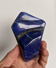 Load image into Gallery viewer, Lapis Lazuli Polished Specimen Mineral Rock 570g 110x80mm(High Grade) - Crystal King Australia