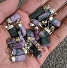 Load image into Gallery viewer, 1 x Ruby with Zoisite Pendant/Necklace Natural (Assorted Sizes) - Crystal King Australia