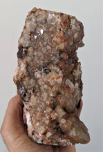 Load image into Gallery viewer, Large Red & Green Apophyllite Rare Geode Crystal/Mineral 150x110mm (1.4 kg) - Crystal King Australia