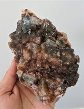 Load image into Gallery viewer, Large Red & Green Apophyllite Rare Geode Crystal/Mineral 160x110mm (1.3 kg) - Crystal King Australia