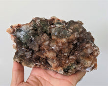 Load image into Gallery viewer, Large Red & Green Apophyllite Rare Geode Crystal/Mineral 160x110mm (1.3 kg) - Crystal King Australia