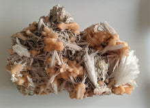 Load image into Gallery viewer, Scolecite spray with stilbite Rare Crystal/Mineral Specimen (290x210mm) 2.95kg - Crystal King Australia