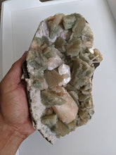 Load image into Gallery viewer, Large Green Heulandite specimen Geode Crystal/Mineral Specimen Rare 1.5kg - Crystal King Australia