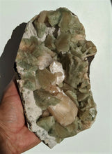 Load image into Gallery viewer, Large Green Heulandite specimen Geode Crystal/Mineral Specimen Rare 1.5kg - Crystal King Australia