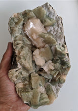 Load image into Gallery viewer, Large Green Heulandite specimen Geode Crystal/Mineral Specimen Rare 1.5kg - Crystal King Australia