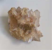 Load image into Gallery viewer, Pink Himalayan Quartz with Chlorite inclusion Cluster Natural Crystal /Mineral 165x125mm - Crystal King Australia