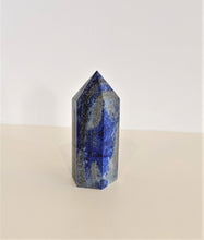 Load image into Gallery viewer, Lapis Lazuli Tower/Point Natural Crystal Large 110x50x42mm - Crystal King Australia