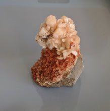 Load image into Gallery viewer, Red Heulandite with Stilbite Natural Crystal/Mineral 140x90mm - Crystal King Australia