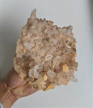 Load image into Gallery viewer, Pink Himalayan Quartz Cluster Natural Crystal /Mineral 145x130mm - Crystal King Australia