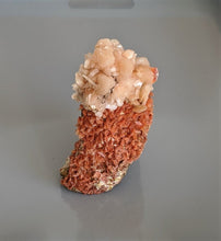 Load image into Gallery viewer, Red Heulandite with Stilbite Natural Crystal/Mineral 140x90mm - Crystal King Australia
