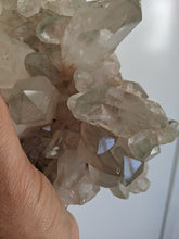 Load image into Gallery viewer, Large Green Phantom Quartz Cluster Natural Himalayan Rare Crystal (270x140mm) - Crystal King Australia