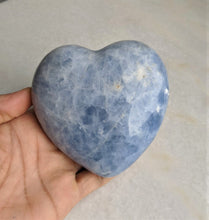 Load image into Gallery viewer, Blue Calcite Heart Natural 105x105mm - Crystal King Australia