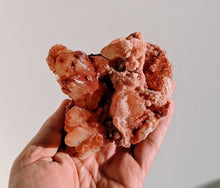 Load image into Gallery viewer, Red-Orange Stilbite Natural Crystal/Mineral 105x100mm - Crystal King Australia