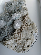 Load image into Gallery viewer, Chalcedony with Apophyllite Large Cluster Crystal 280x210mm - Crystal King Australia