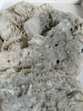 Load image into Gallery viewer, Chalcedony with Apophyllite Large Cluster Crystal 280x210mm - Crystal King Australia