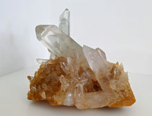 Load image into Gallery viewer, Green Phantom Quartz Cluster Natural Himalayan Crystal 200x200mm - High Grade - Crystal King Australia