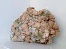 Load image into Gallery viewer, XX Large Green Apophyllite & Stilbite Free Standing Specimen (17kg) 33x32cm - Crystal King Australia