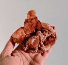 Load image into Gallery viewer, Red-Orange Stilbite Natural Crystal/Mineral 105x100mm - Crystal King Australia