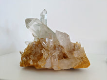 Load image into Gallery viewer, Green Phantom Quartz Cluster Natural Himalayan Crystal 200x200mm - High Grade - Crystal King Australia