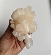 Load image into Gallery viewer, Peach Stilbite Cluster Natural Crystal/Mineral 110x85mm - Crystal King Australia