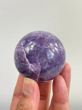 Load image into Gallery viewer, Lepidolite Crystal Sphere S149
