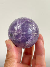 Load image into Gallery viewer, Lepidolite Crystal Sphere S149