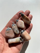 Load image into Gallery viewer, 1 x Pink Opal Crystal Pendant Natural PD032