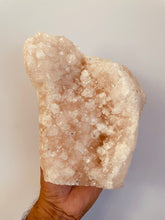 Load image into Gallery viewer, Pink Apophyllite Crystal Cluster AP089.