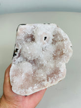 Load image into Gallery viewer, Pink Apophyllite Crystal Cluster AP304a