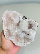 Load image into Gallery viewer, Pink Apophyllite Crystal Cluster AP304a