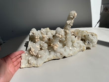 Load image into Gallery viewer, XL Coral Quartz Stalactite Quartz Clusters Q987