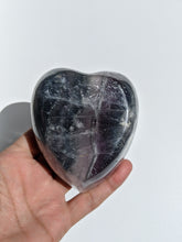Load image into Gallery viewer, Rainbow Fluorite Crystal Heart Bowl P021