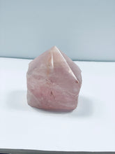 Load image into Gallery viewer, Rose Quartz Crystal Point Free Standing T629
