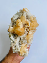 Load image into Gallery viewer, Scolecite with Stilbite Crystal Cluster AP042.