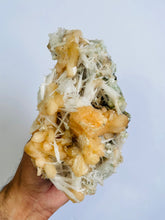 Load image into Gallery viewer, Scolecite with Stilbite Crystal Cluster AP042.