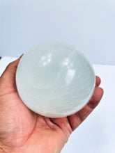Load image into Gallery viewer, Selenite Crystal Sphere Large 10cm x 1 (SN028)