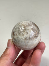 Load image into Gallery viewer, Moonstone with Sunstone Crystal Sphere S124