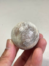 Load image into Gallery viewer, Moonstone with Sunstone Crystal Sphere S126