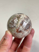Load image into Gallery viewer, Moonstone with Sunstone Crystal Sphere S121