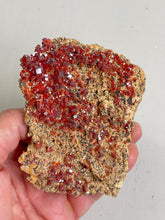 Load image into Gallery viewer, Vanadinite Crystal Cluster V049