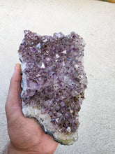 Load image into Gallery viewer, Amethyst Natural Crystal Cluster A484
